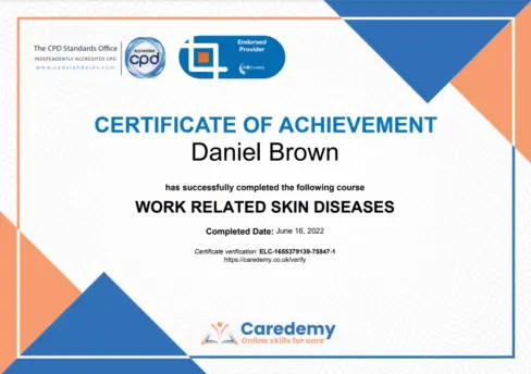 Get a certificate printed on quality linen card sent in the post directly to your home address or workplace