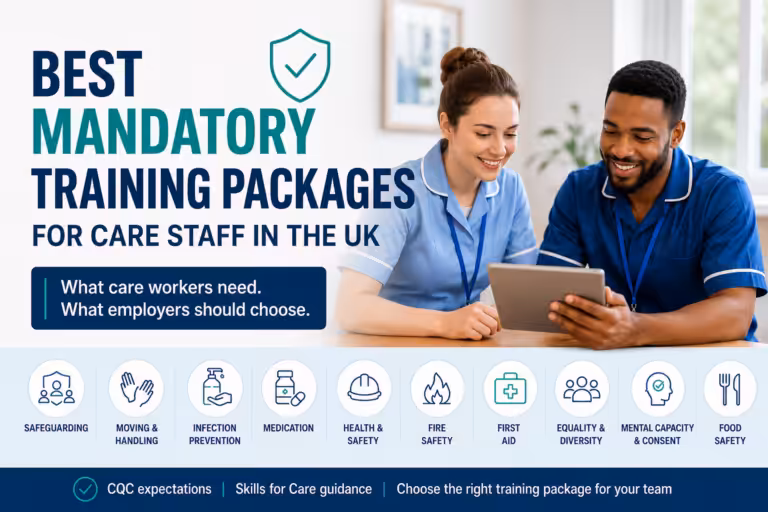 Best Mandatory Training Packages for Care Staff in the UK