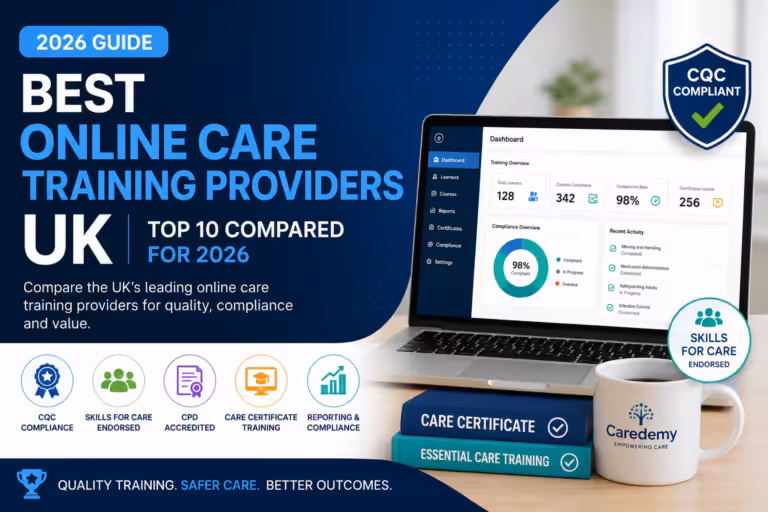 Best Online Care Training Providers UK: Top 10 Compared for 2026