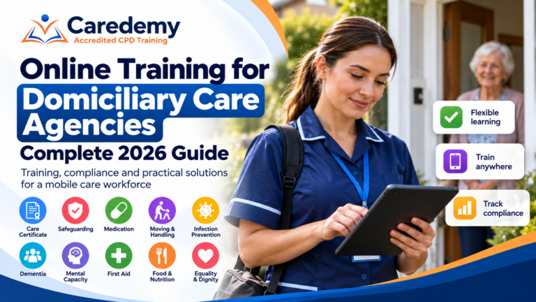 Online Training for Domiciliary Care Agencies: Complete 2026 Guide