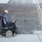 Disabled,Man,On,An,Electric,Wheelchair,Who,Can't,Get,Up