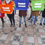 Kiev,ukraine,-,November,12,,2015:,Lgbt,Activists,Hold,Posters,Symbolizing